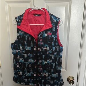 The North Face Vest - Black and Pink
